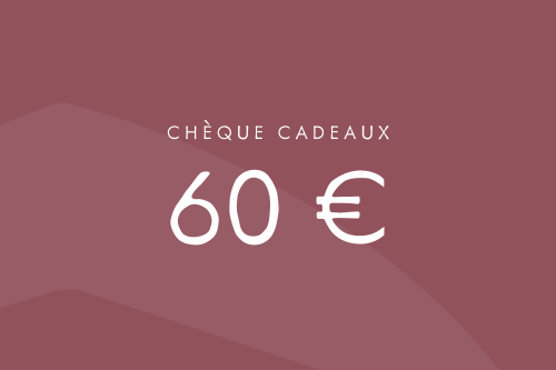 Chèque Cadeau Bien-Être 60€