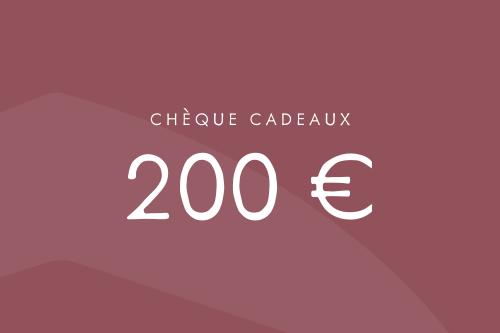Chèque Cadeau Bien-Être 200€