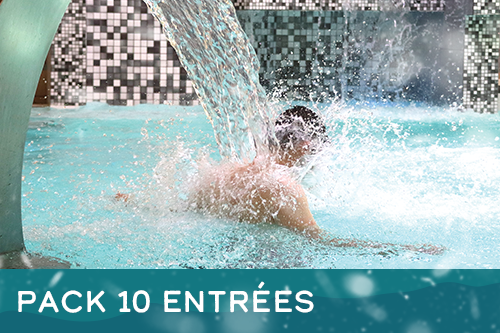 Pack - 10 Entrées Espaces Thermoludiques Pack - 10 Entrées Espaces Thermoludiques